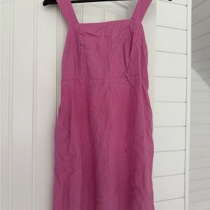 SO Vibrant Pink Smocked Top